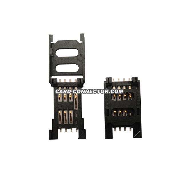 mini sim card connector SCC026B