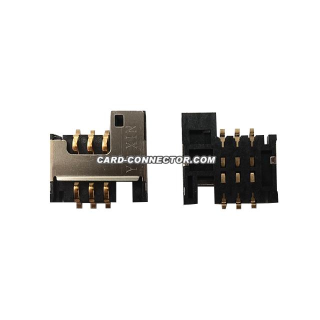 mini sim card connector SCC042NP